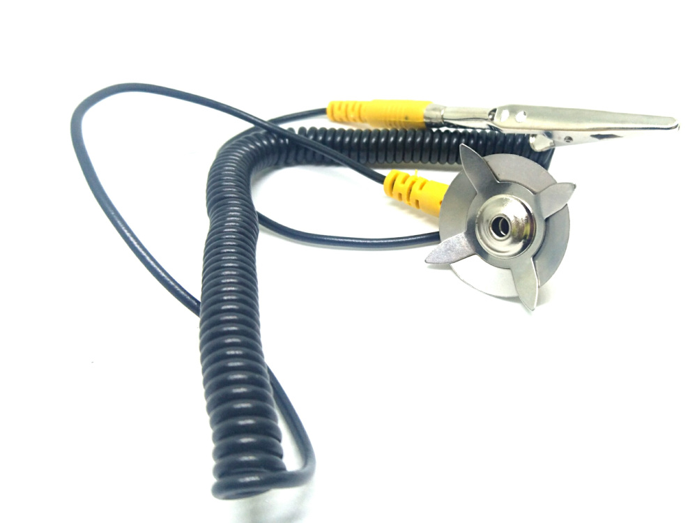 картинка Кабель заземления для антистатических ESD ковриков для снятия статического напряжения 