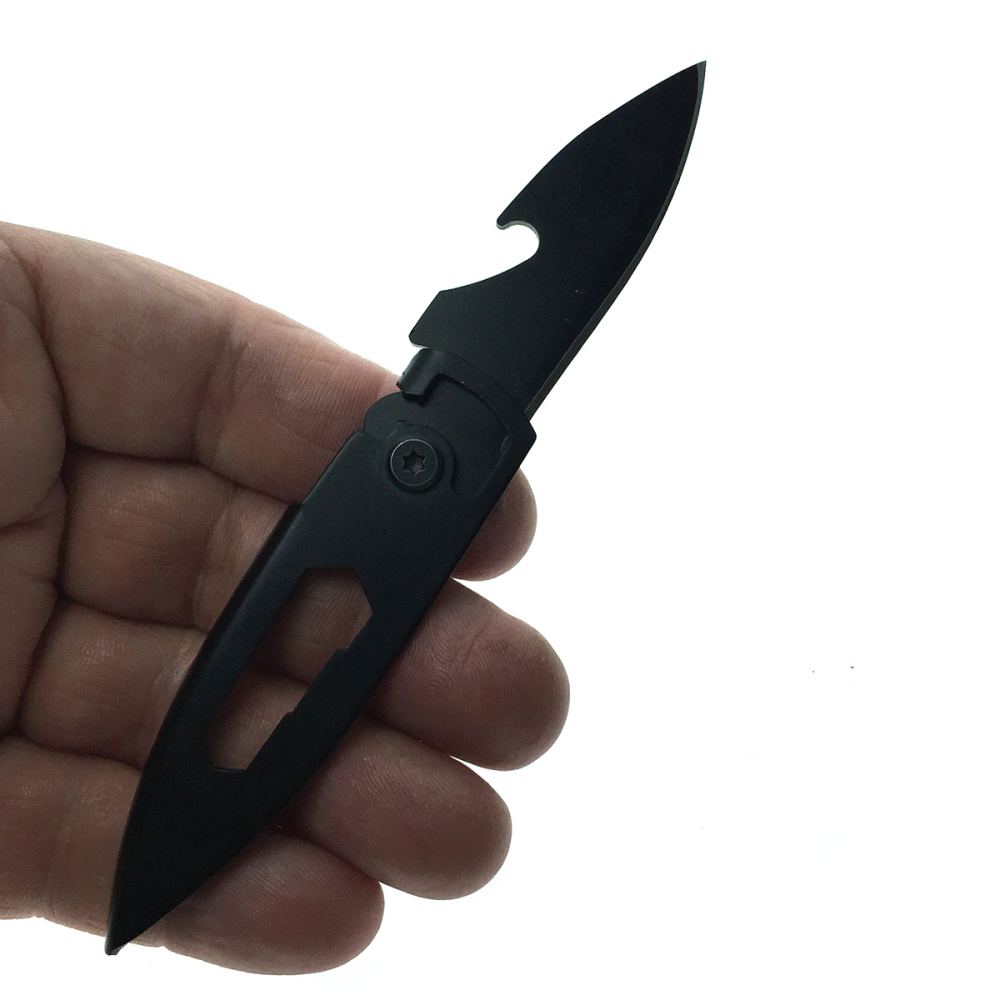 картинка Multi Tool брелок нож открывалка EDC / Мультитул, цвет черный 