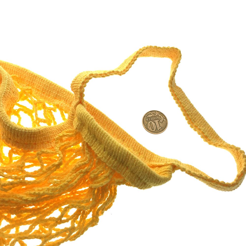 картинка Сумка авоська желтая 