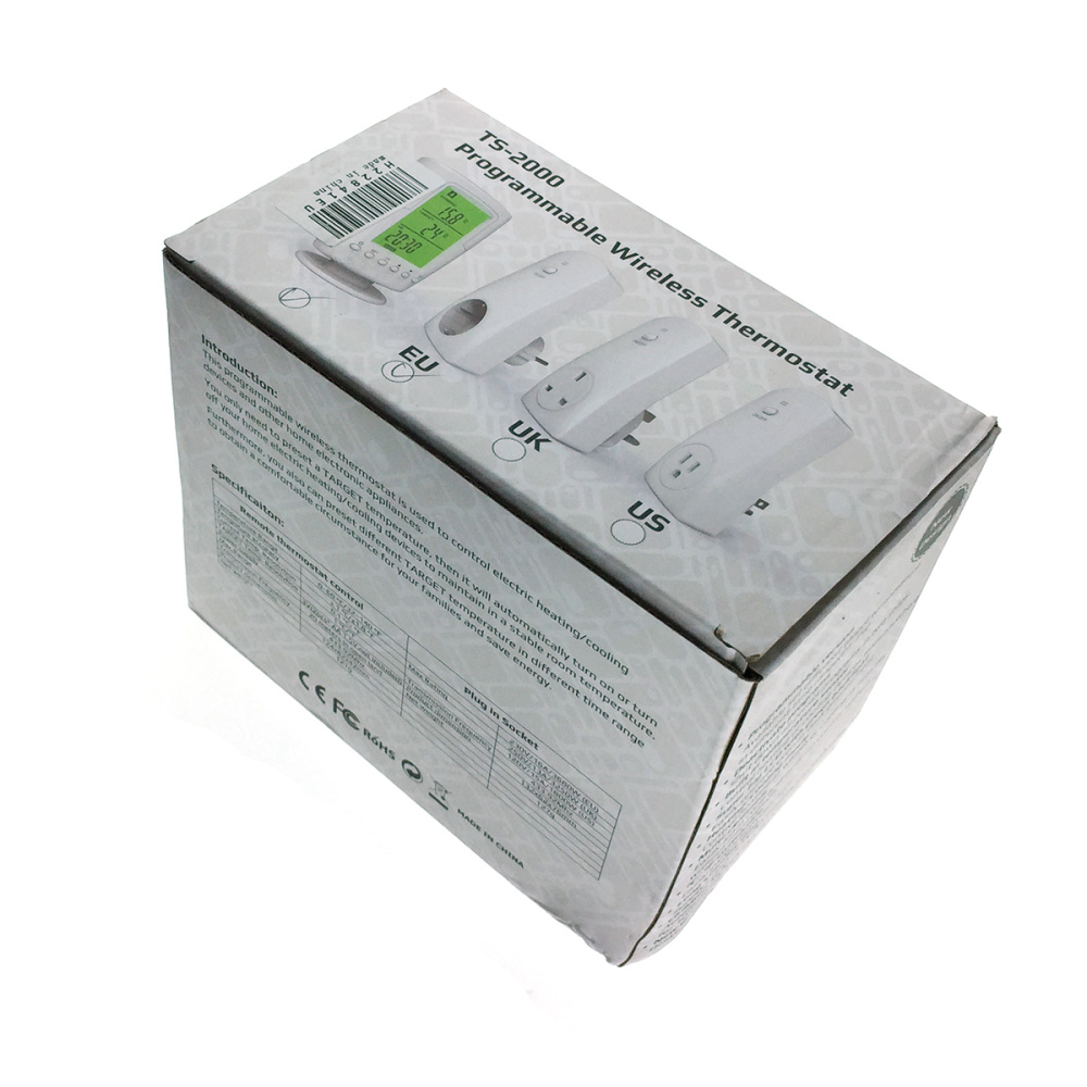 картинка Терморегулятор TS-2000 с розеткой беспроводной  