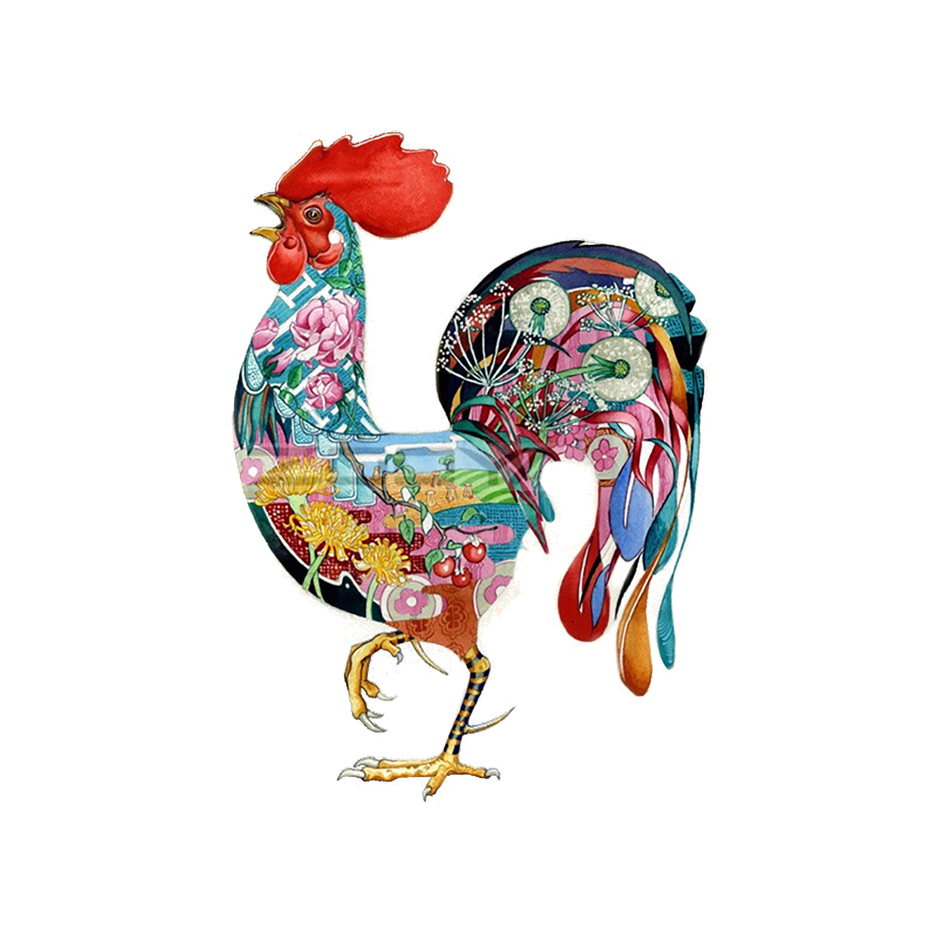 картинка Алмазная мозаика Петух, 20х25см 