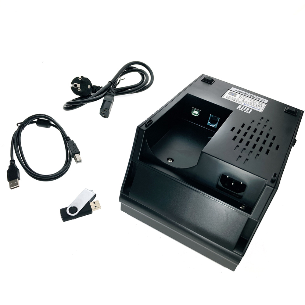 картинка Термопринтер этикеток Xprinter XP-360B + 2 рулона этикеток 