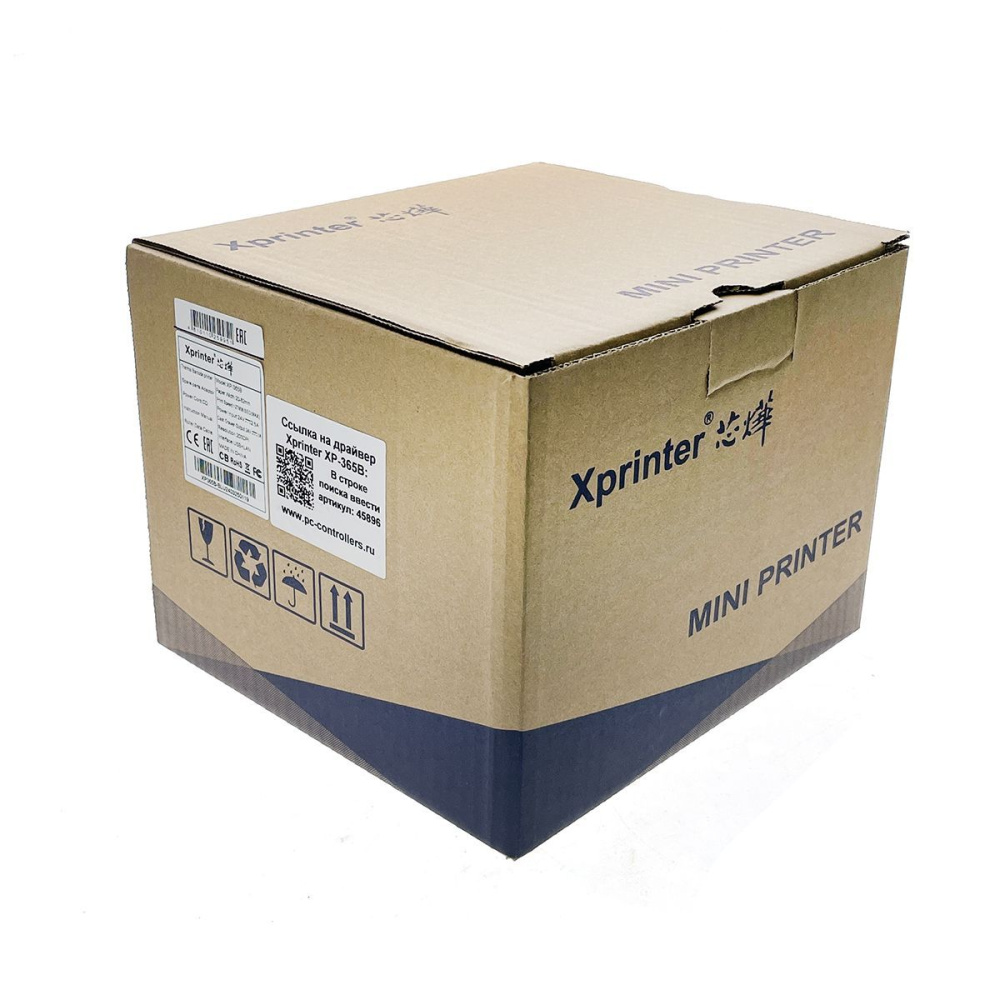 картинка Термопринтер этикеток Xprinter XP-365B USB+LAN 