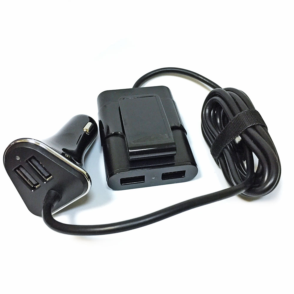 картинка Зарядное устройство E-4U1224 Espada в прикуриватель 4USB 12/24V 
