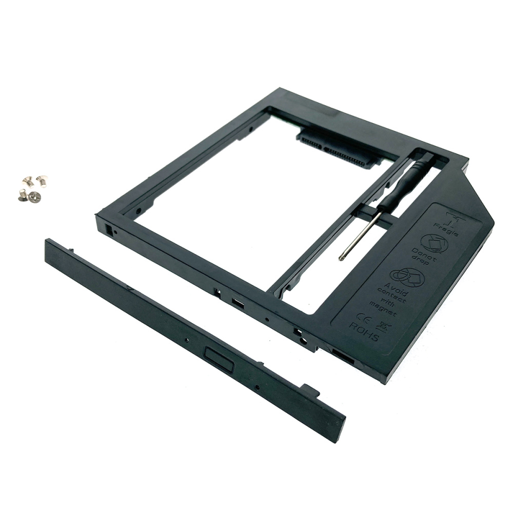 картинка Адаптер птибей SS90 Espada SATA/miniSATA /SlimSATA/ 9мм для подключения HDD/SSD 2,5” к ноутбуку вместо DVD 