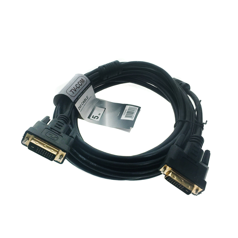 картинка Кабель DVI-D male to DVI-D male 25pin 5м 