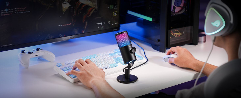 картинка Микрофон MAONO DM30 RGB 