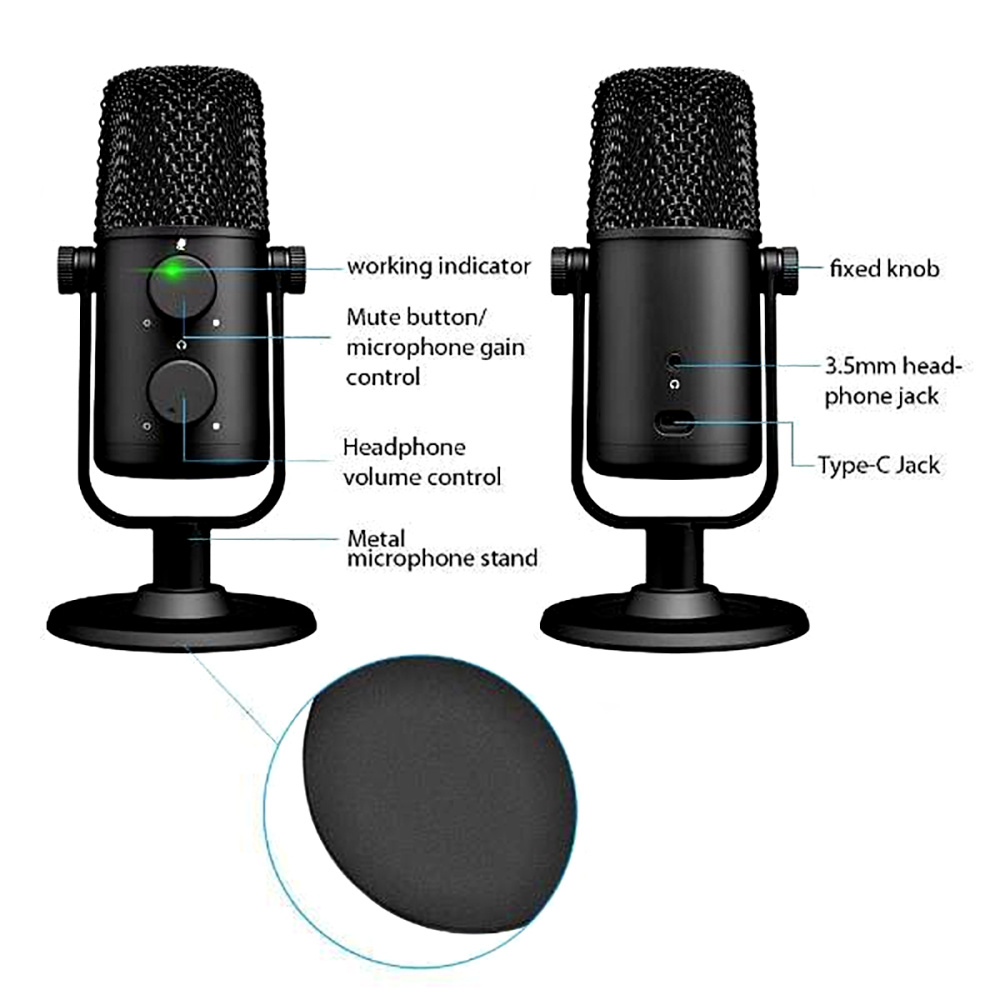 картинка Микрофон MAONO AU-902 USB 