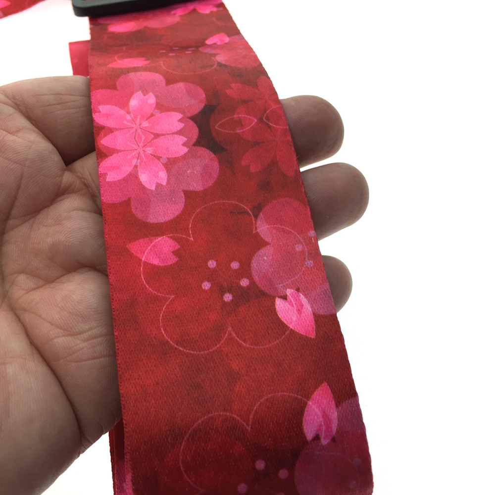 картинка Багажный ремень двойной, 200см, регулируемый, розовый 